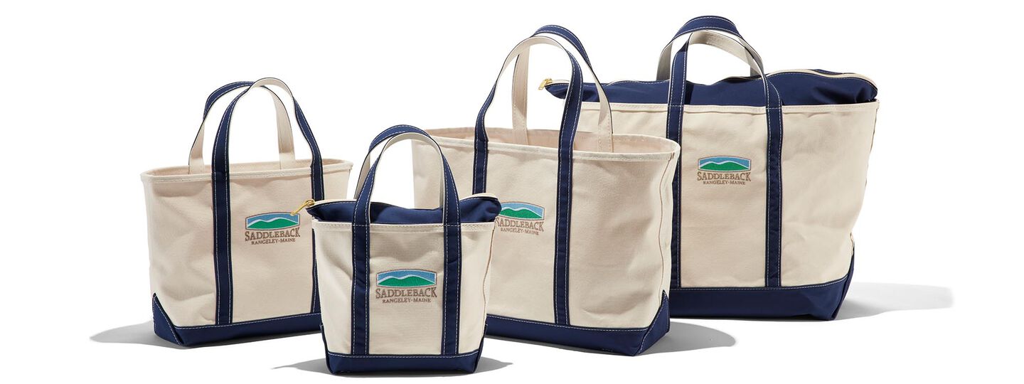 L.L.Bean Boat and Totes with Logos