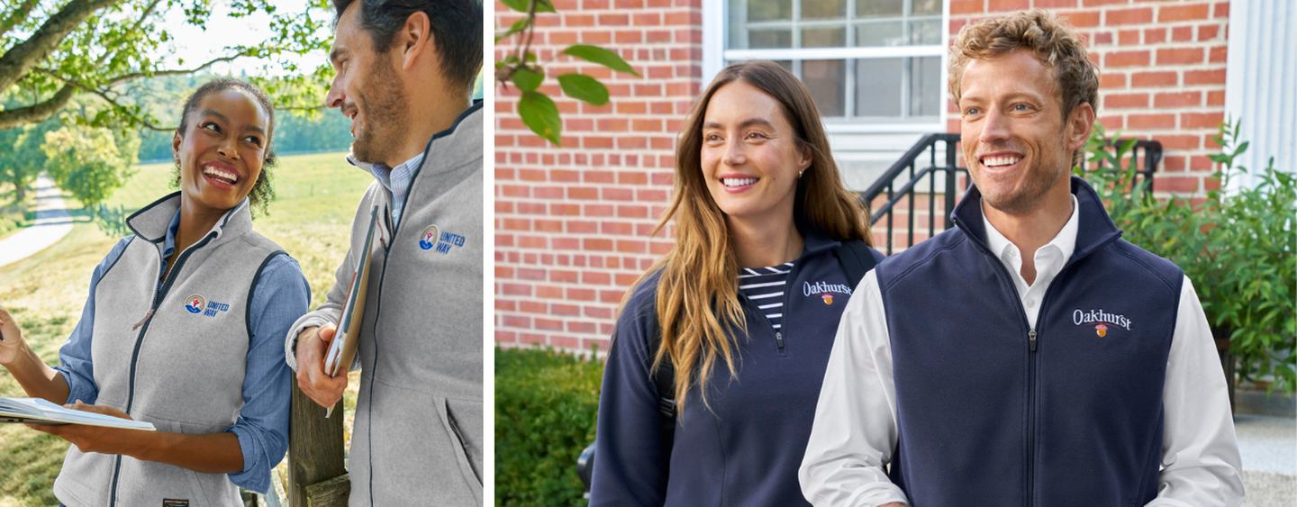 Custom Logo Embroidered Fitness Fleece