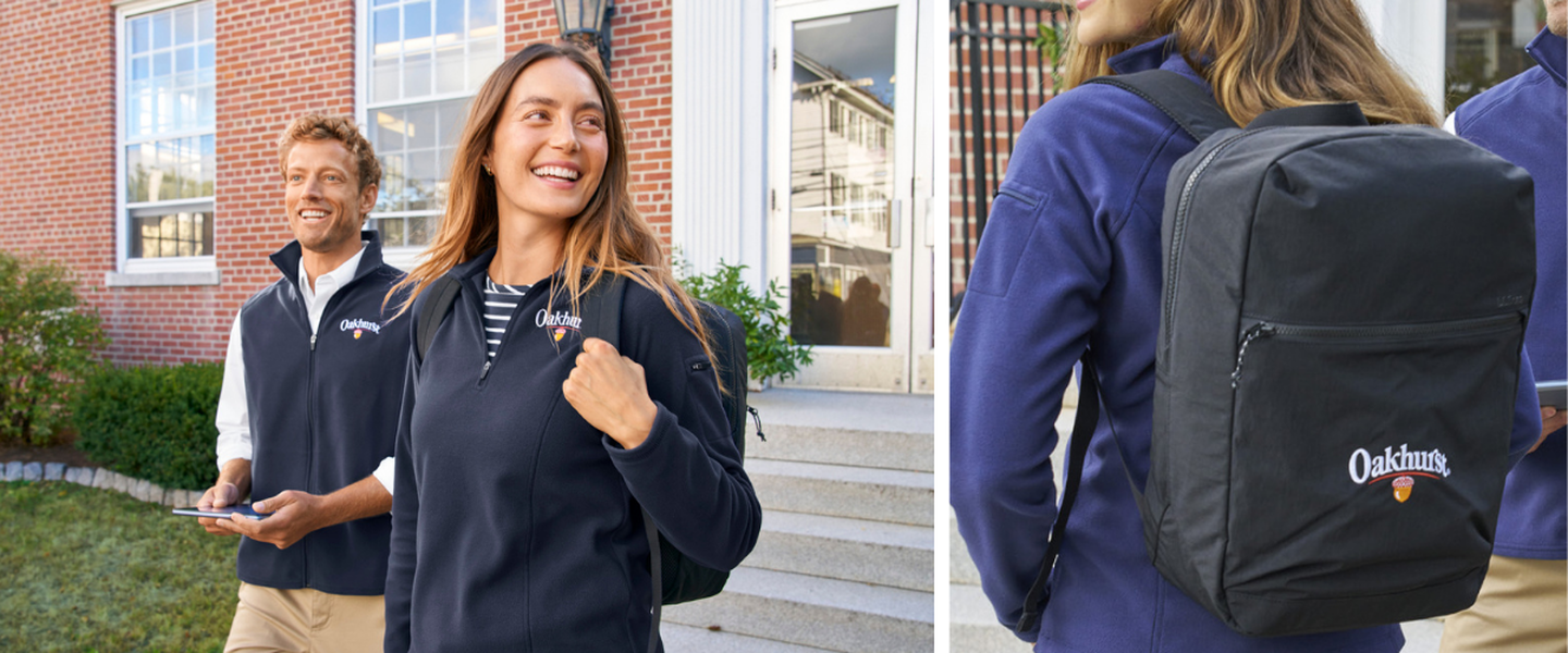 Custom Logo Embroidered Fitness Fleece