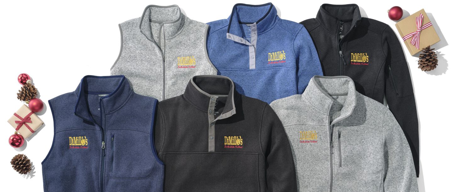 Holiday: Sweater Fleece with Logos