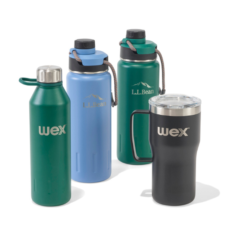L.L.Bean for Business Canteens in various sizes with personalized business logo