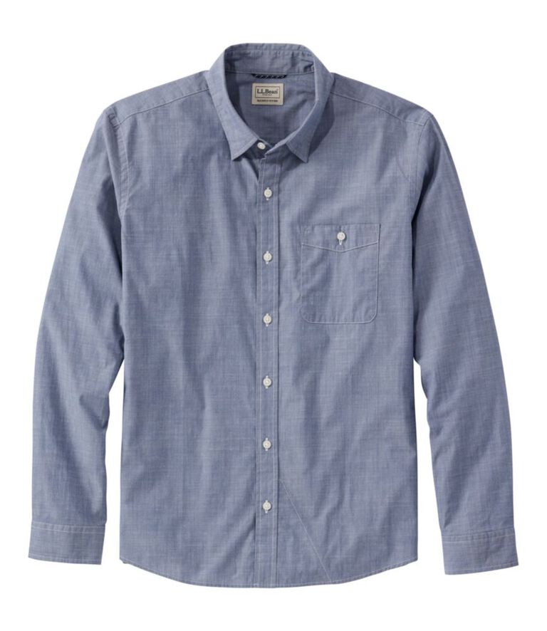 Men's Comfort Stretch Performance Chambray Shirt