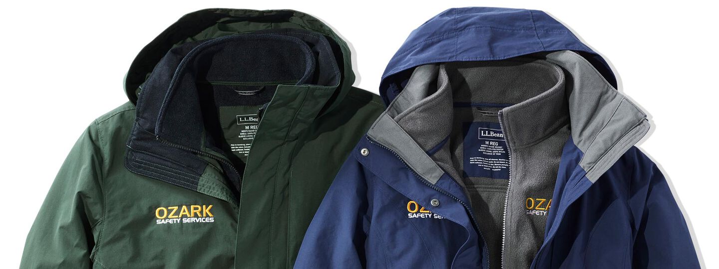 L.L.Bean Storm Chaser 3-in-1 Jackets with Logos