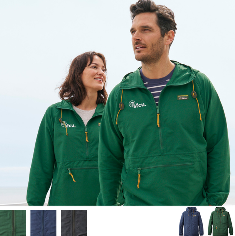 Mountain Classic Anorak Jacket and Pullover on models