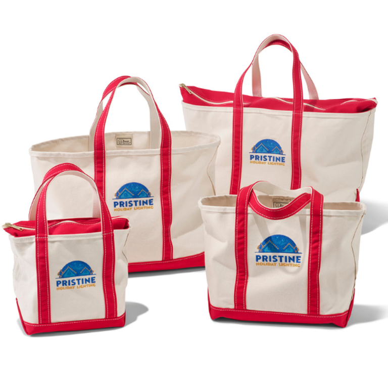 L.L.Bean for Business Boat and Tote Bags with embroidered customer logo