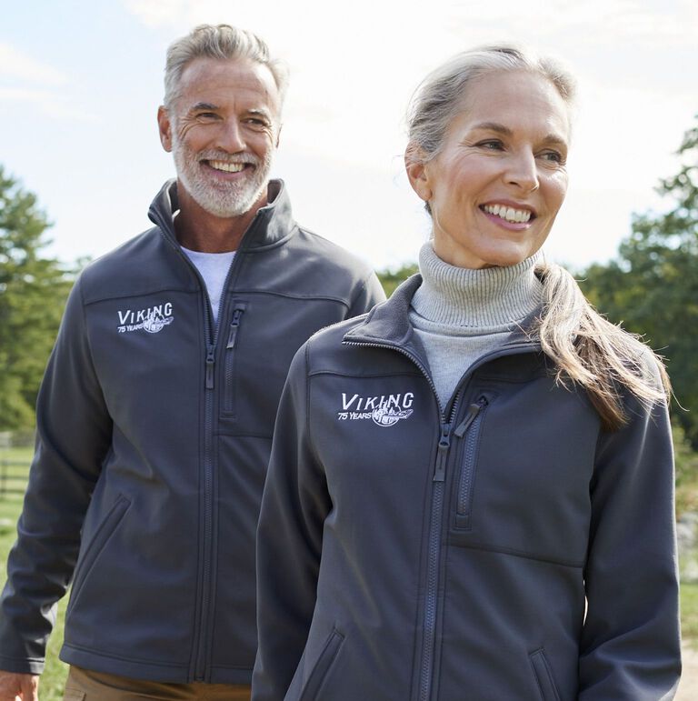 Bean's Windproof Softshell Jacket on Models 