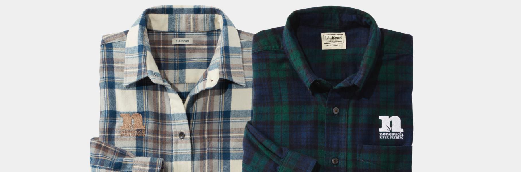 Custom Logo Flannel Shirts | L.L.Bean 