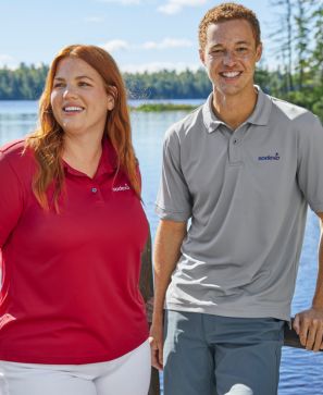Lightweight Sport Polos on Models