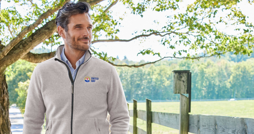 Custom Embroidered Mountain Classic Fleece Jackets