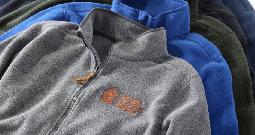 Custom Embroidered Mountain Classic Fleece Jackets